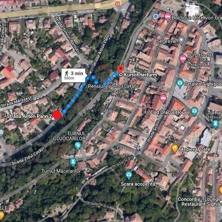 Anton Pann House - Entire House Below The Citadel Sighisoara Exterior photo